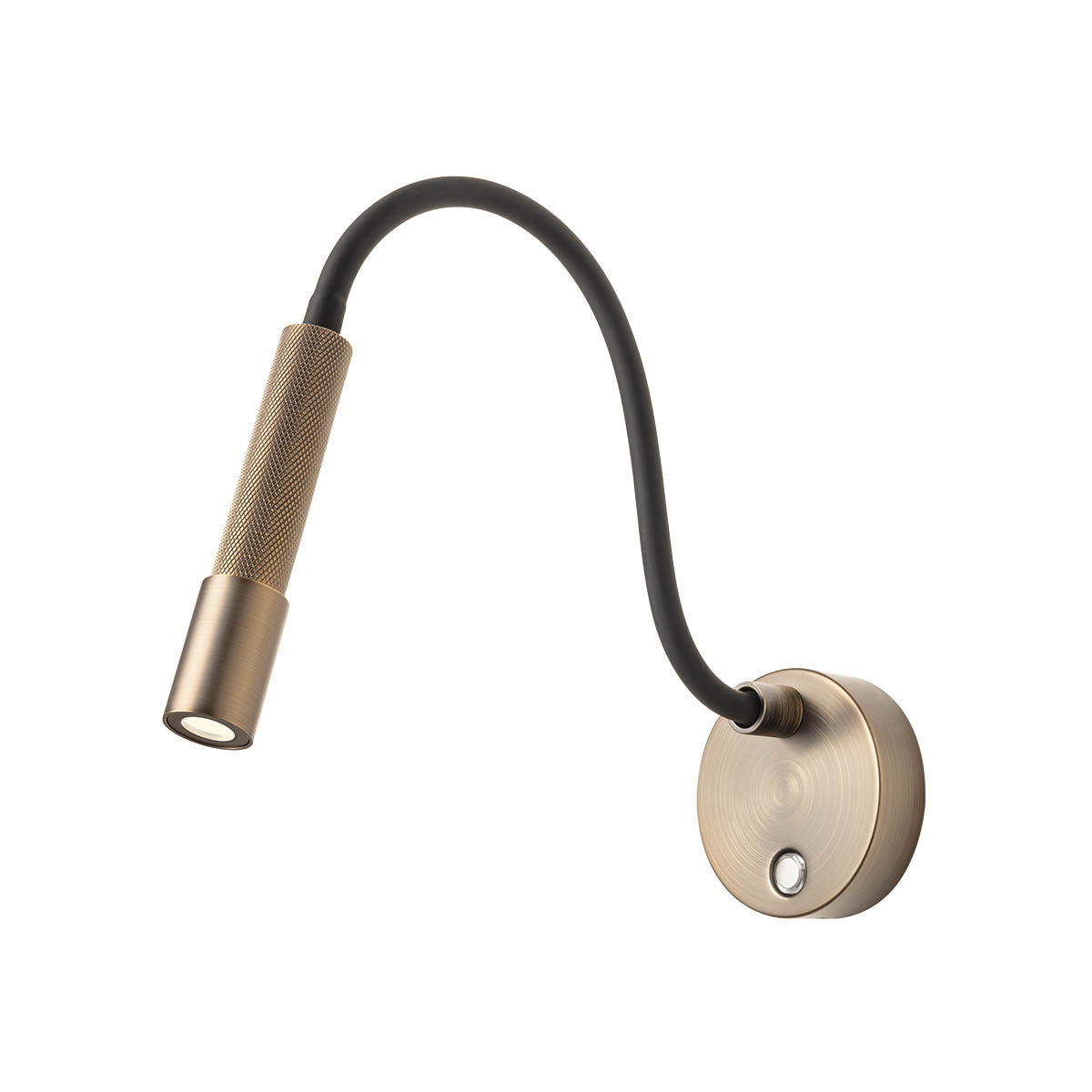 Drill Wall lamp Flexible Antique Bronze 2700K