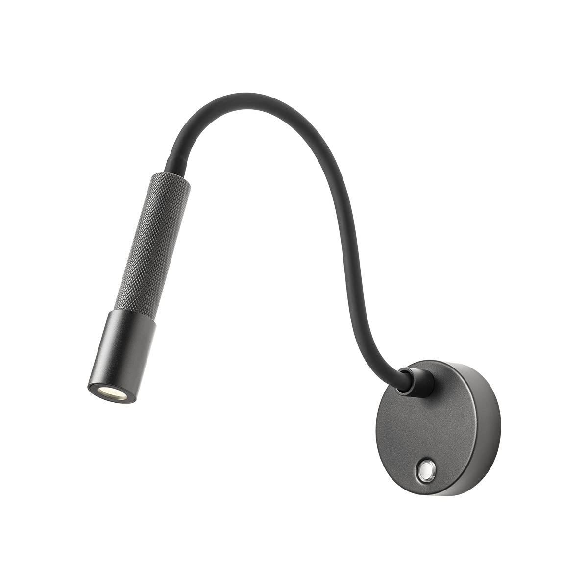 Drill Wall lamp Flexible Sand Black 2700K