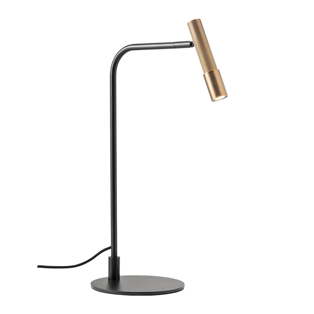 Drill Table lamp Fixed Antique Bronze 3000K