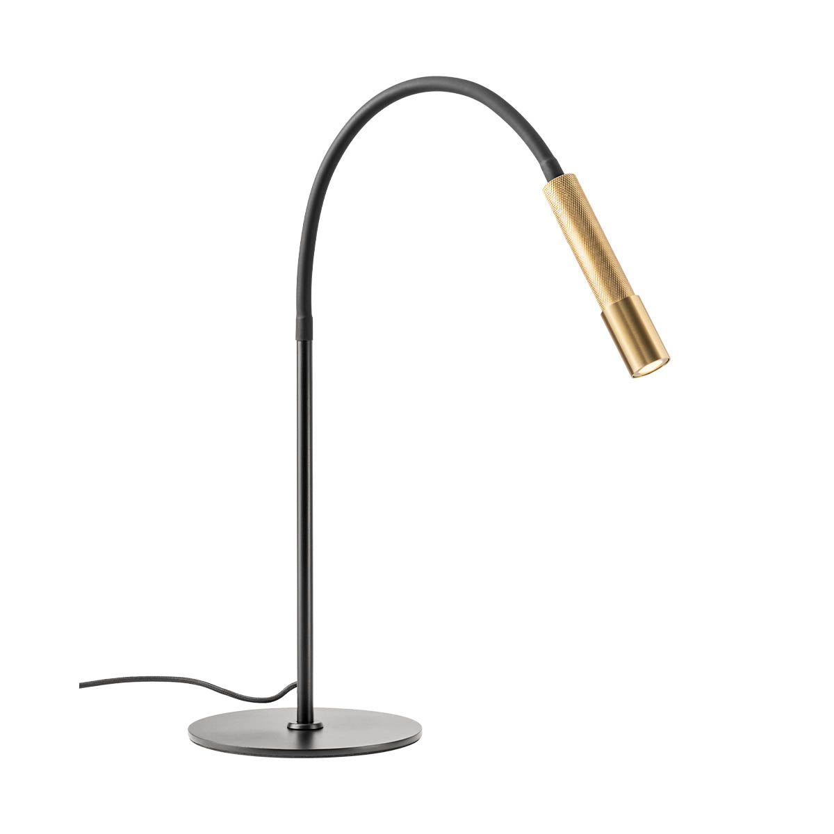 Drill Table lamp Flexible Aged Gold 2700K