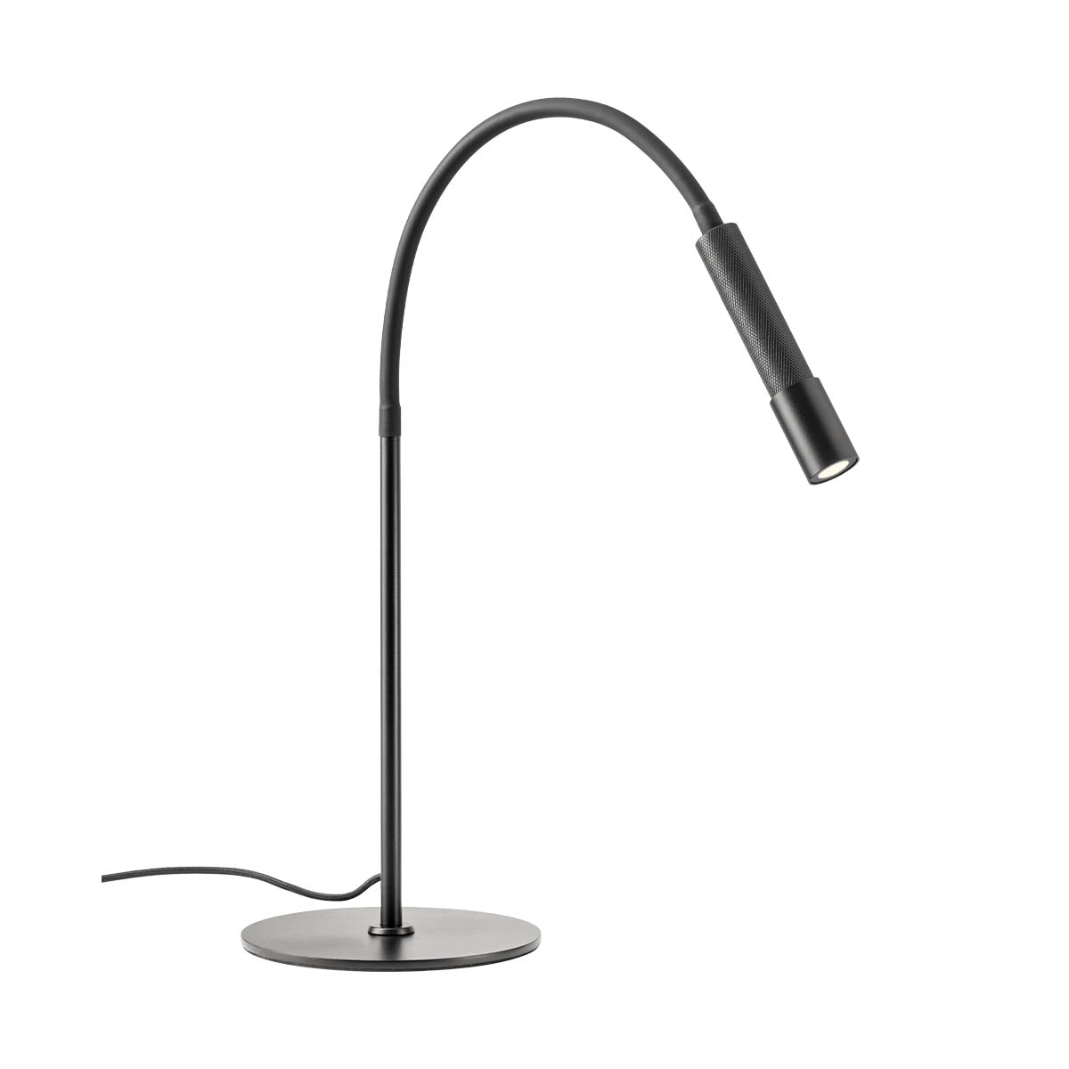 Drill Table lamp Flexible Sand Black 2700K