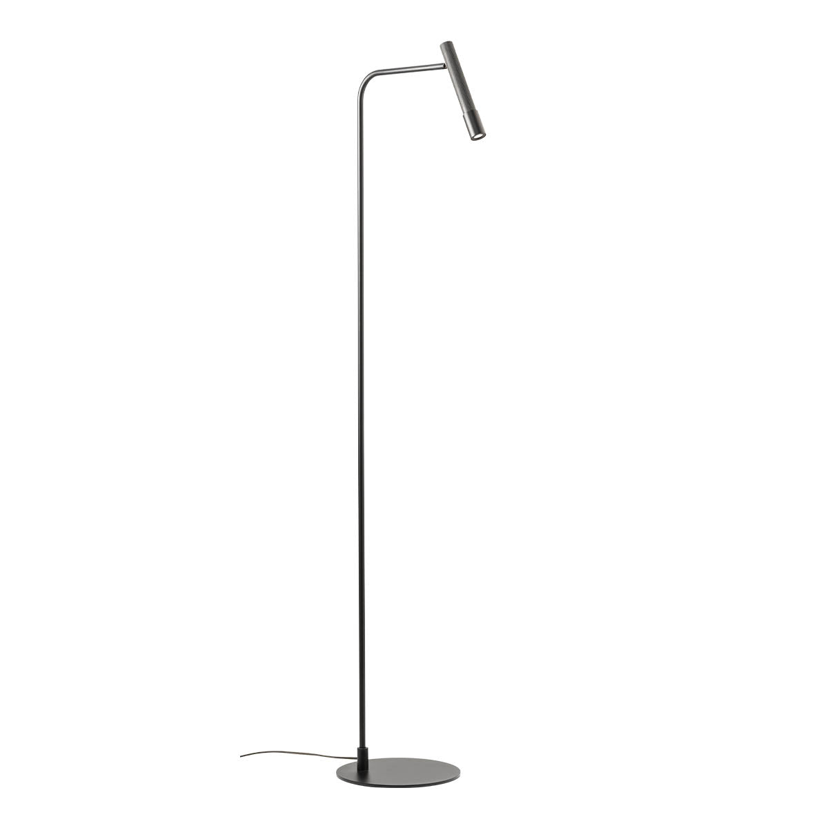 Drill Floor lamp Fixed Sand Black 2700K