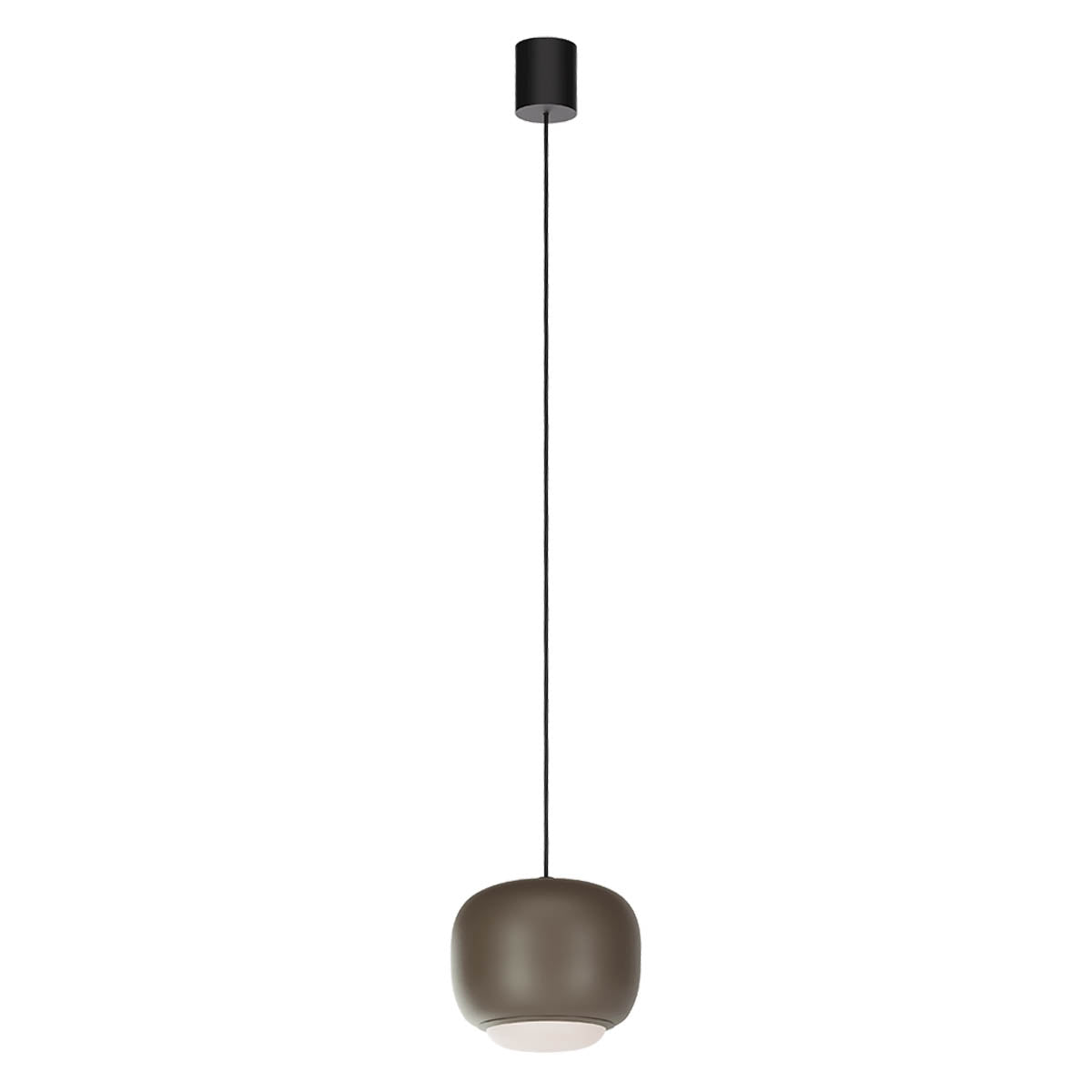 Dubbo Pendant lamp Ø220 Flattened Dark Chocolate