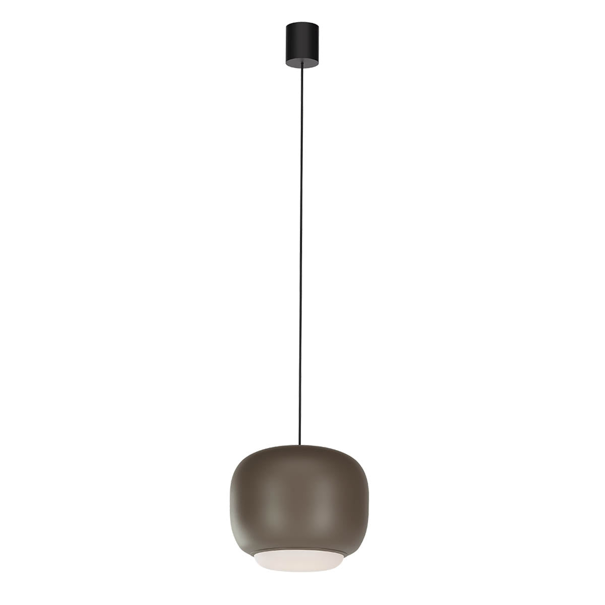 Dubbo Pendant lamp Ø300 Flattened Dark Chocolate