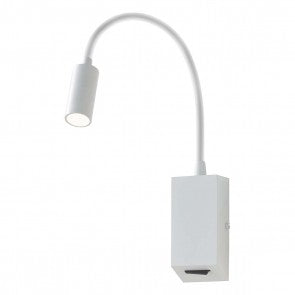 Hello Wall lamp Wall lamp Matt White 3000K