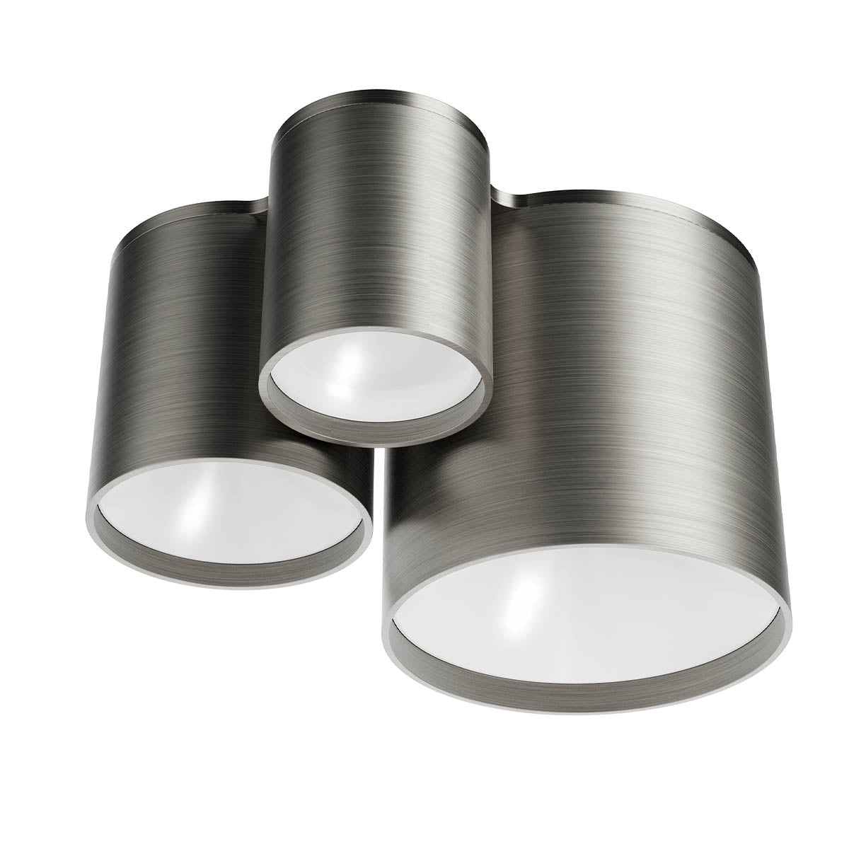 Hera Ceiling lamp 3 Lights Foggy Nickel CCT