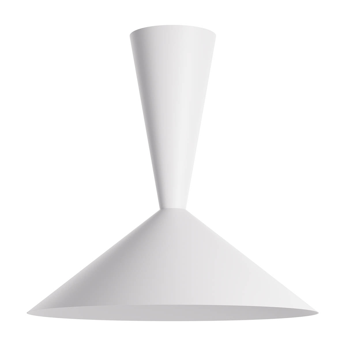 Konos Ceiling lamp Ø650 Matt White