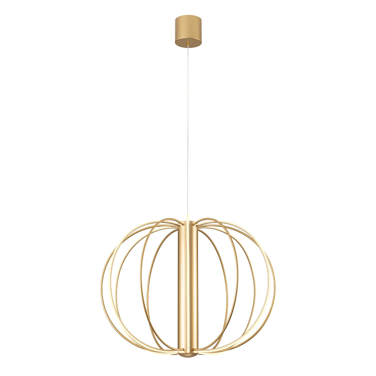 Moss Pendant lamp Ø700 Matt Gold 3000K