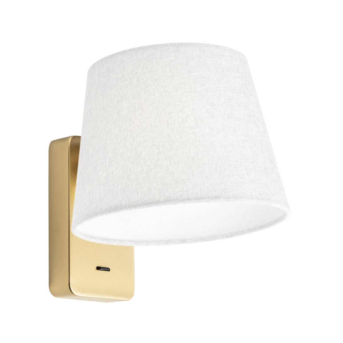 Nemia Wall lamp Structures E27 Matt Gold