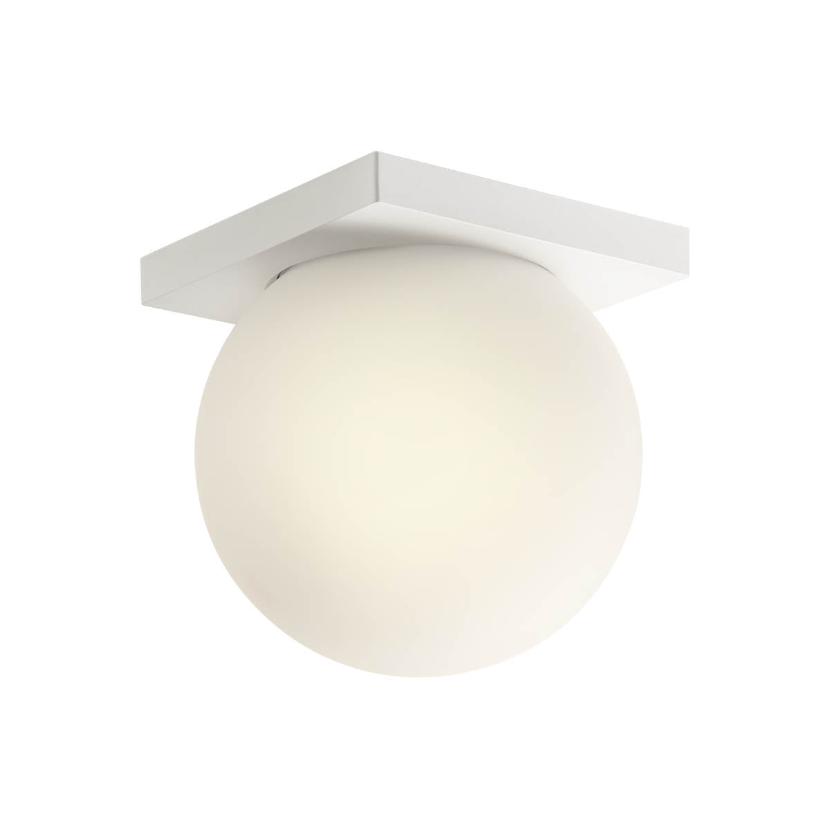 Opale Wall lamp Plate 1 Light Sand White 3000K
