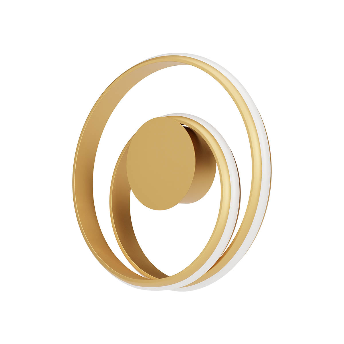 Torsion Wall lamp Ø300 Matt Gold