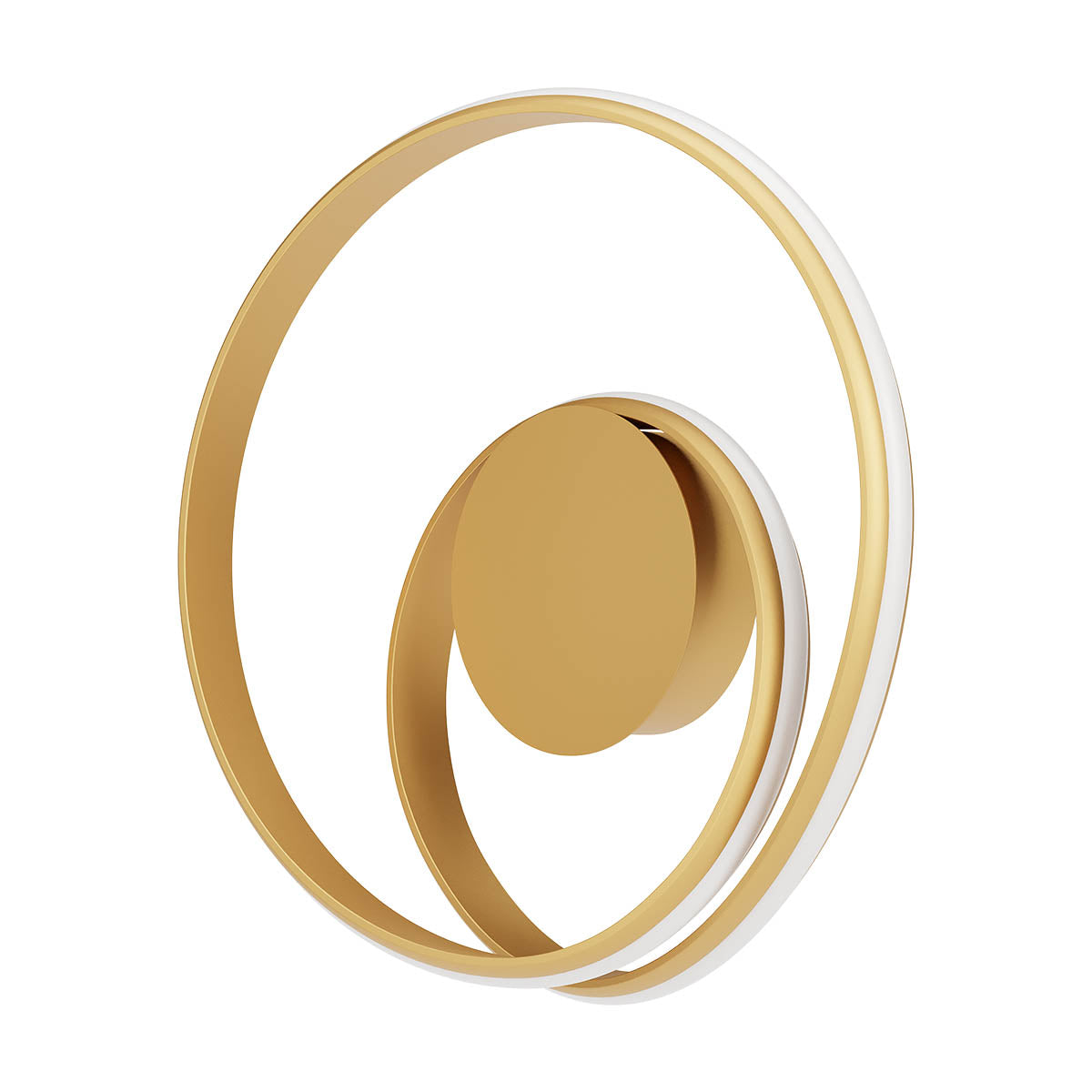 Torsion Wall lamp Ø400 Matt Gold