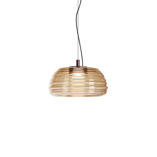 Ondula Pendant lamp Ø320 Matt Coffee/Amber