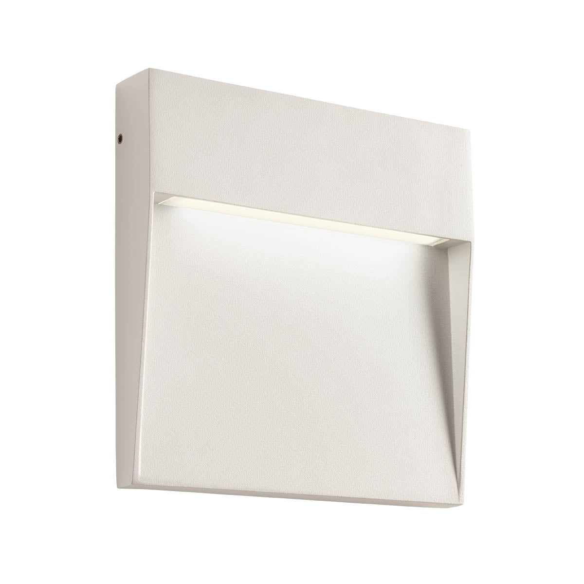 Lander Step Light 160 Mm Square Sand White 2700K
