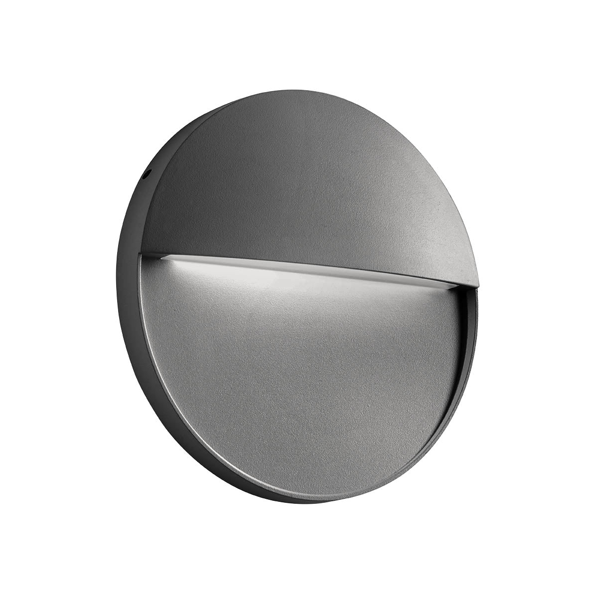 Lander Step Light Ø160 Round Dark Grey 2700K