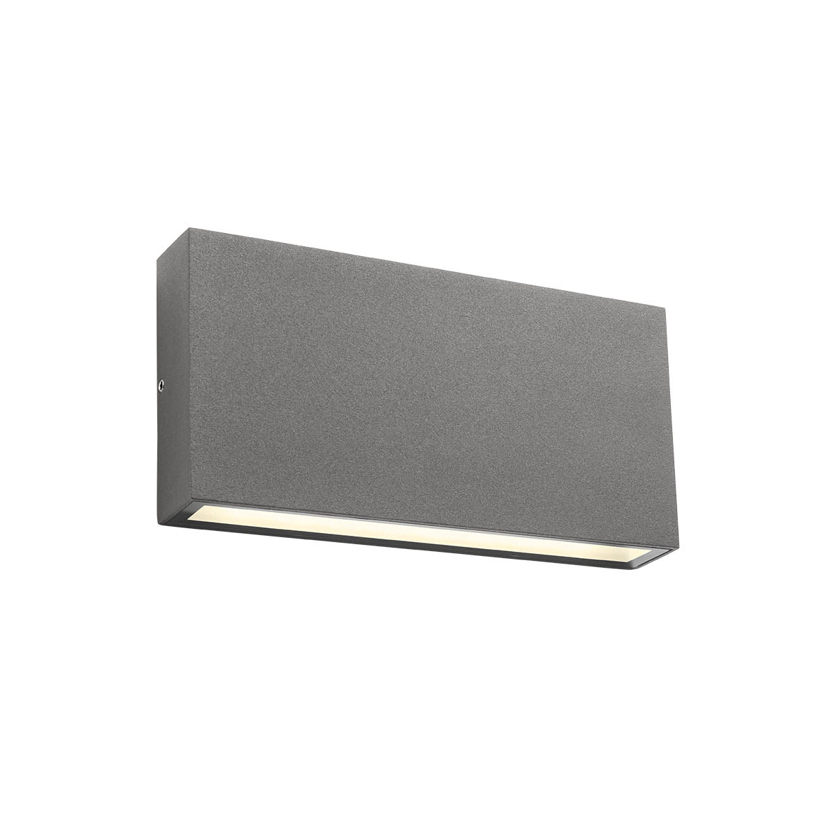 Kamal Wall lamp 175mm Grigio Opaco 3000K