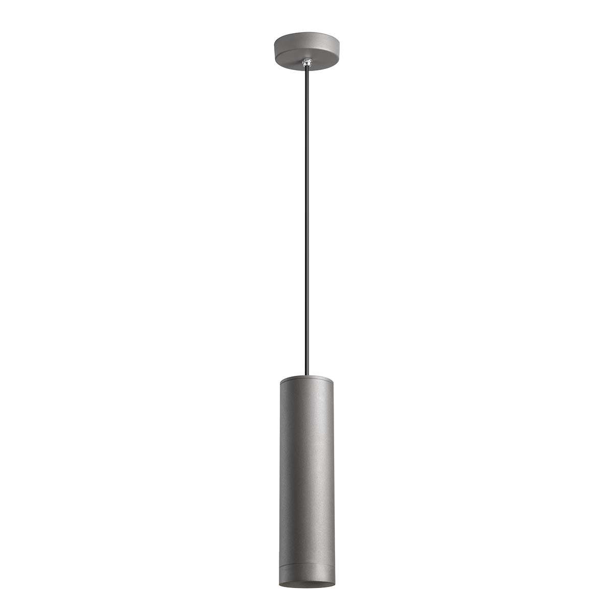 Klou Pendant lamp Diffusore Singolo Grigio Opaco 3000K
