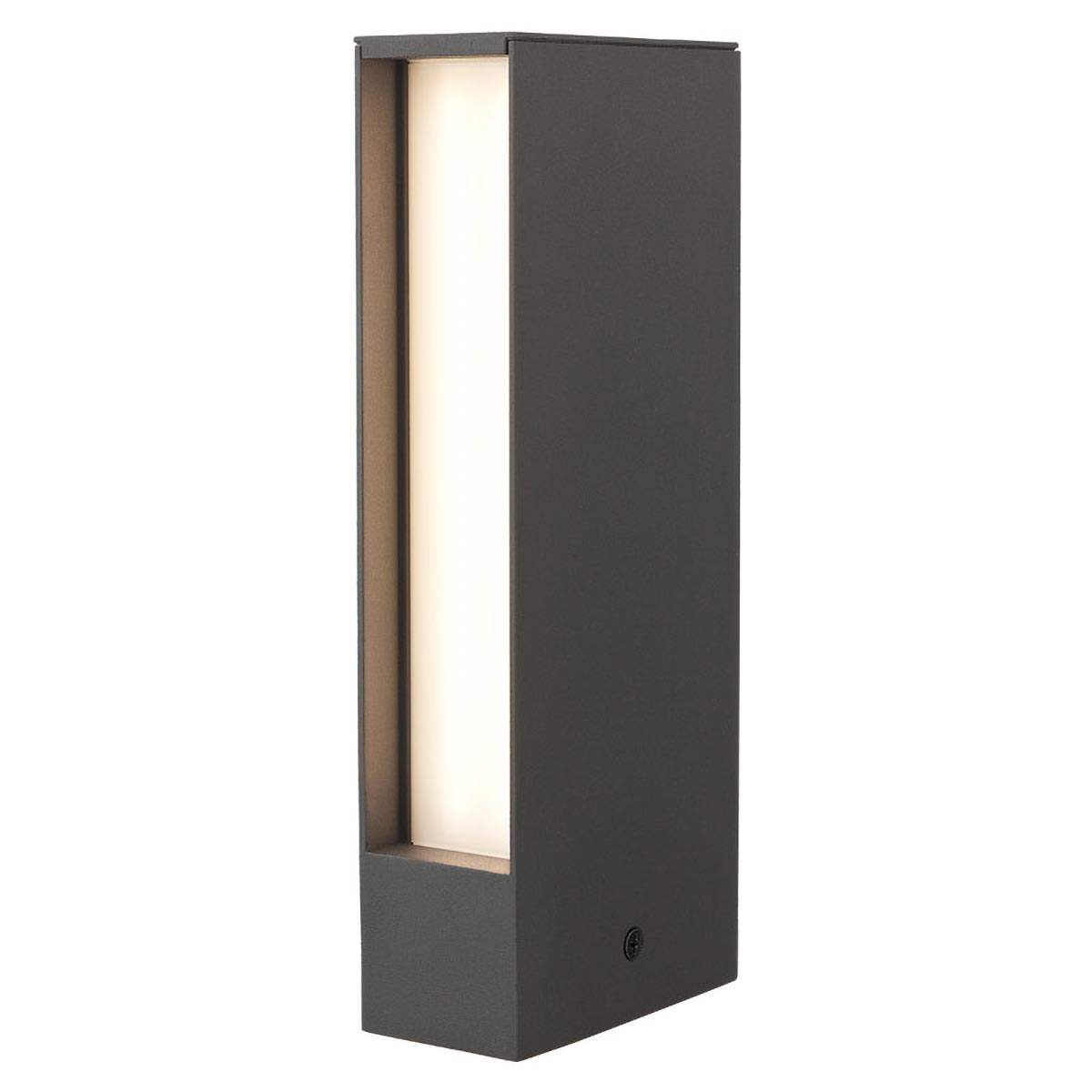 Twin Bollard 240mm Singola Grigio Opaco 3000K