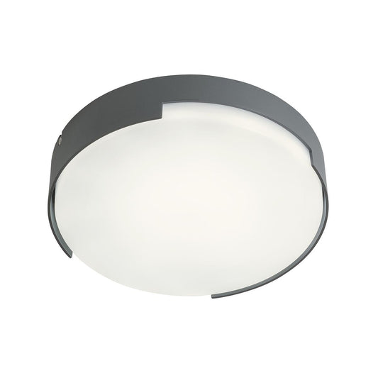 Skor Ceiling lamp ⌀250 Grigio Opaco 3000K