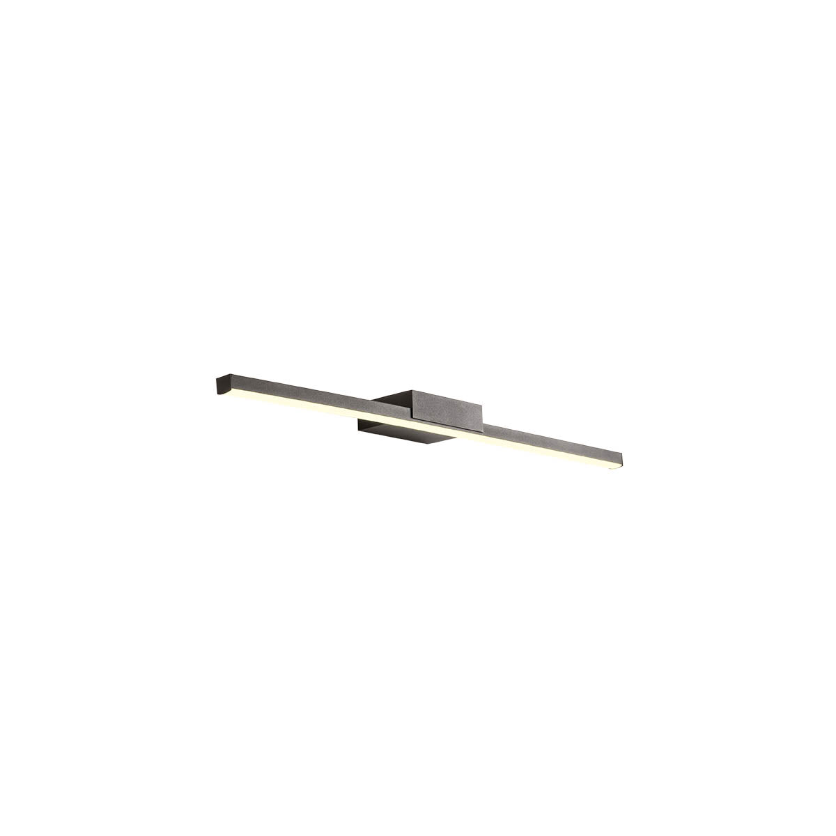 Aston Wall lamp 600mm Nero Opaco CCT 3000/4000K
