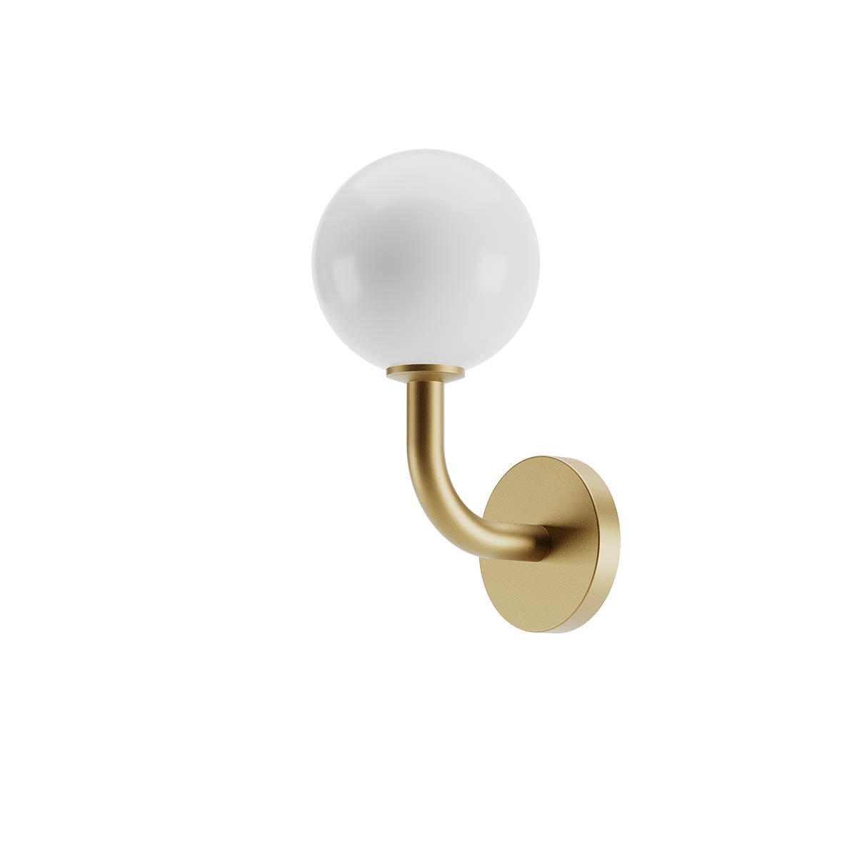 Confusio Wall lamp 1 diffuser Oro Opaco