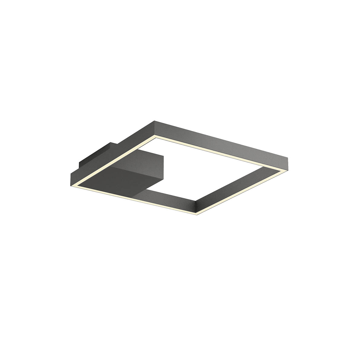 Febe Ceiling lamp 400mm - Direct light Nero Opaco 4000K