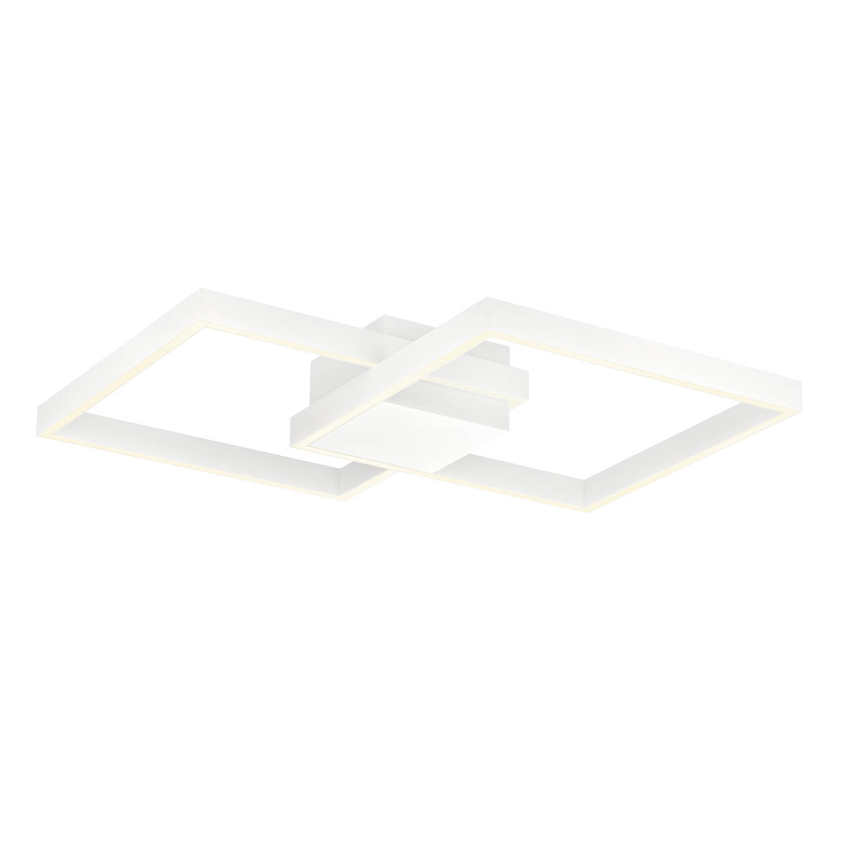 Febe Ceiling lamp 400mm/400mm - Direct light Bianco Opaco 4000K