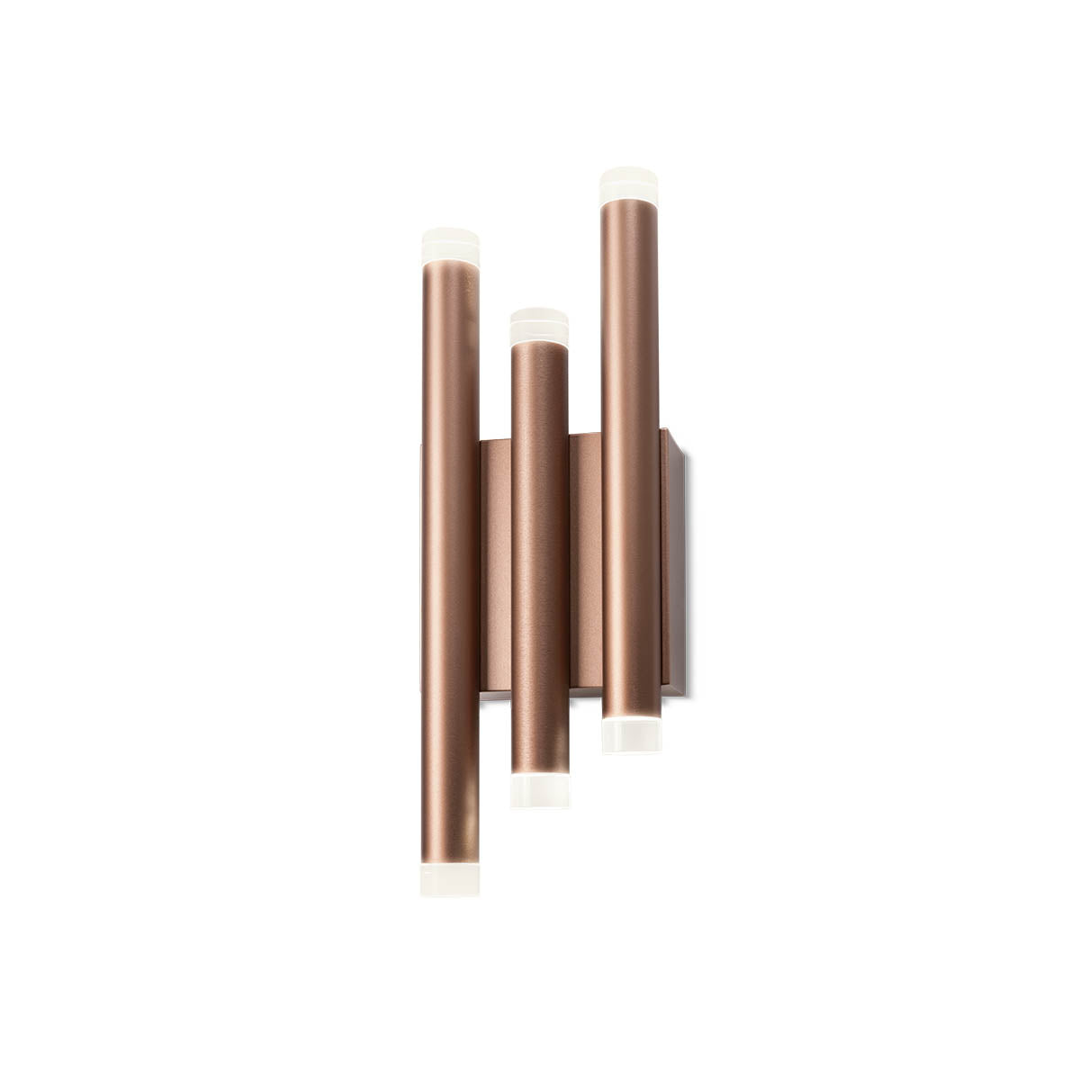 Madison Wall lamp 3 tubes Rame Anodizzato 3000K