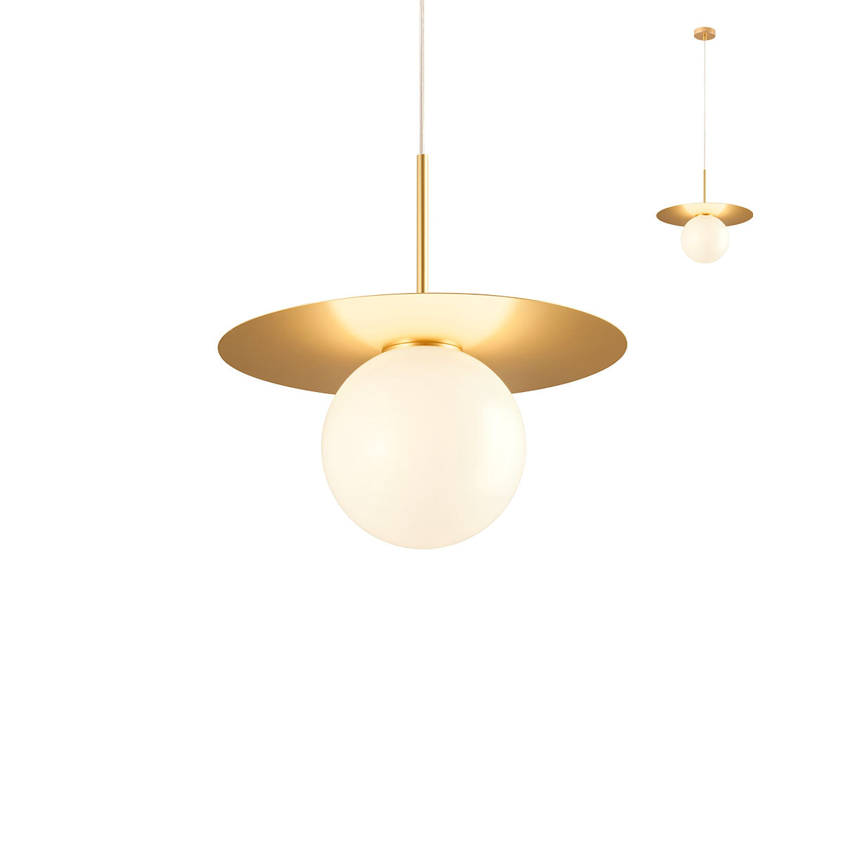 Plato Pendant lamp Ø200 Oro
