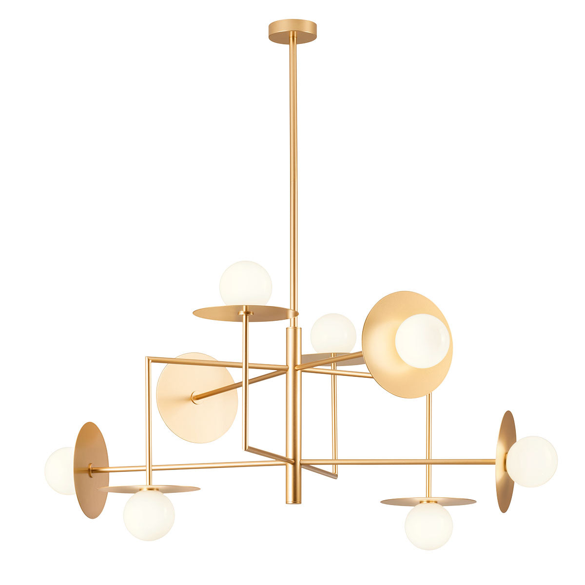 Plato Pendant lamp 8 diffusers Oro