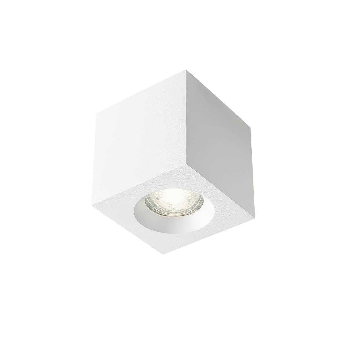 Prato Ceiling lamp Square Bianco Opaco
