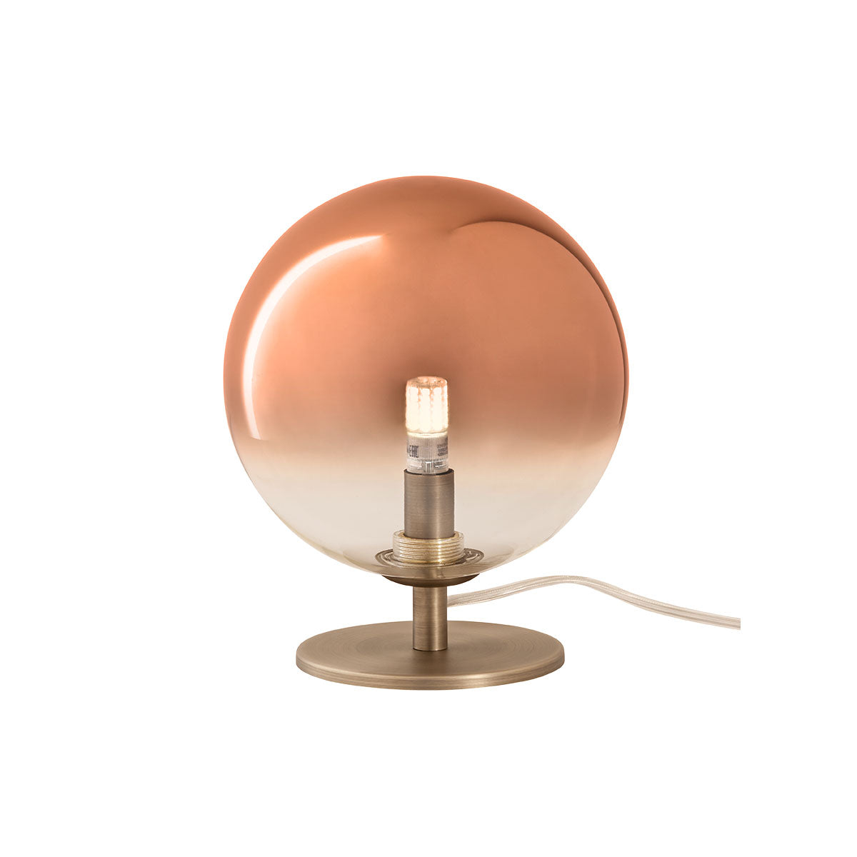 Roy Table lamp 1 globe Oro Sfumato