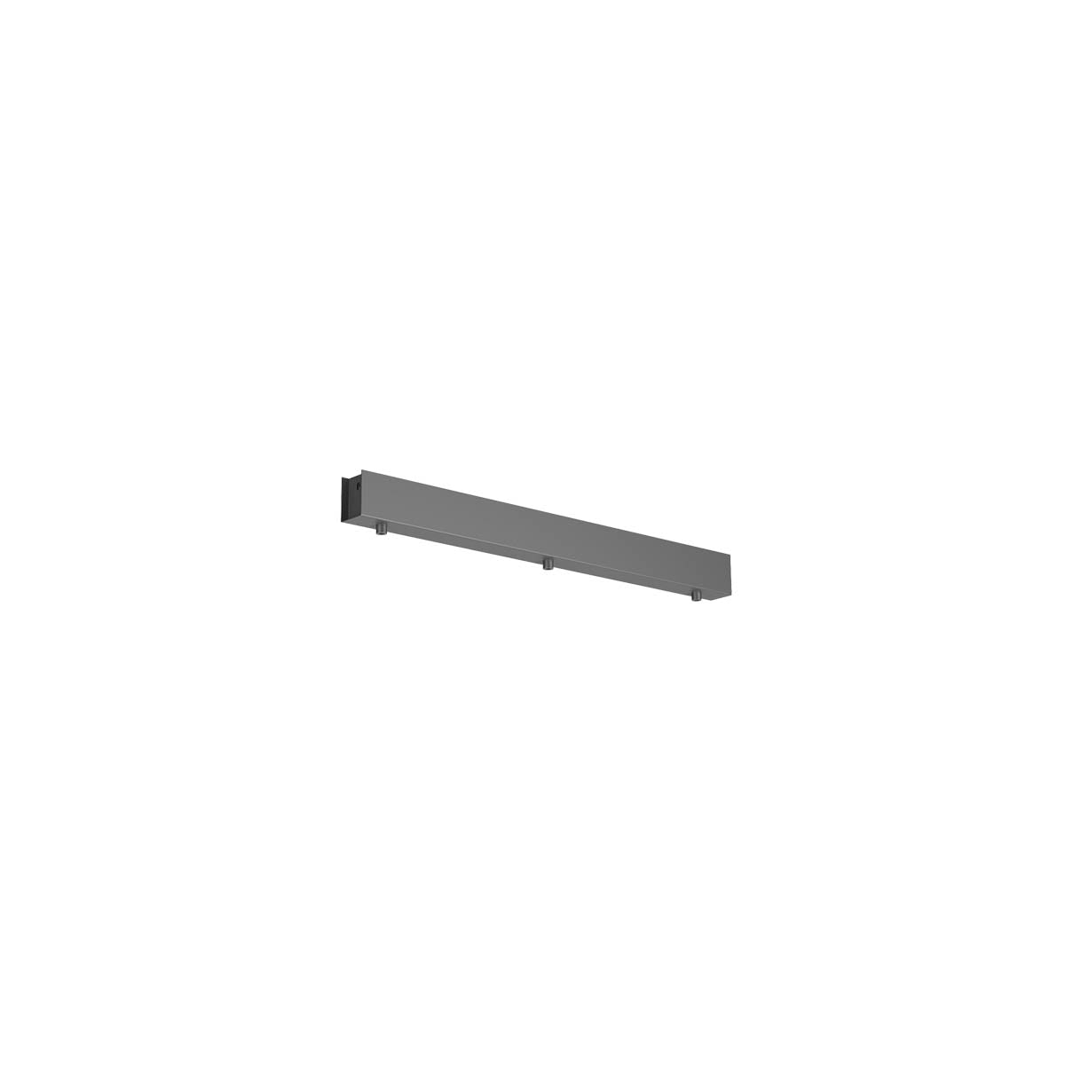 Rosoni LED Linear 3 Lights Nero Opaco