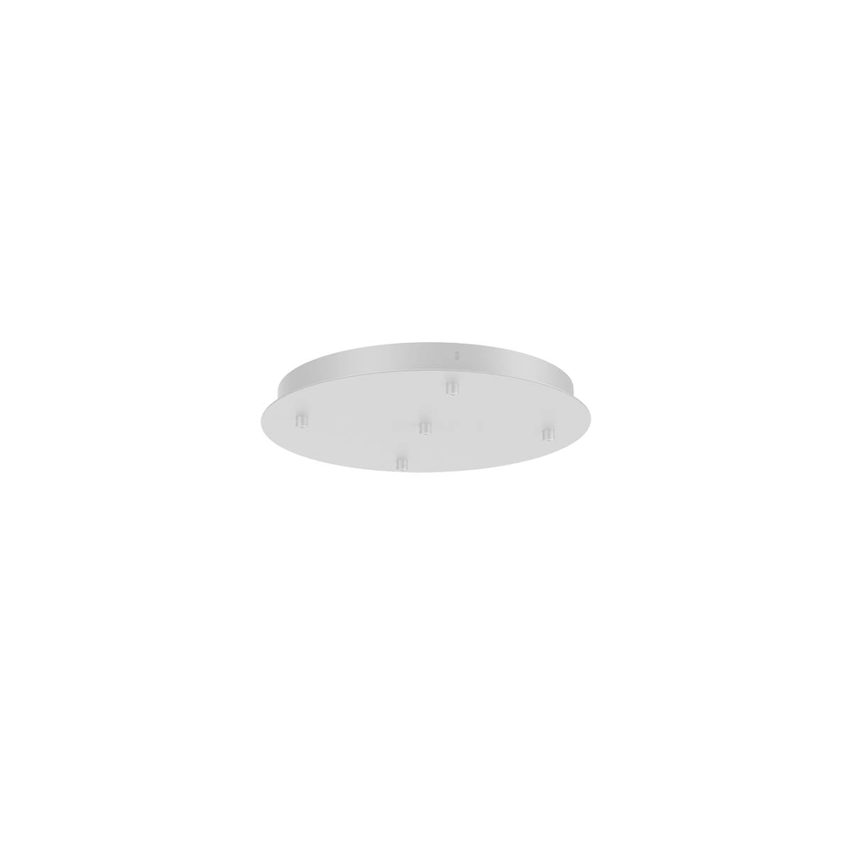 Rosoni LED Round 5 Lights Bianco Opaco