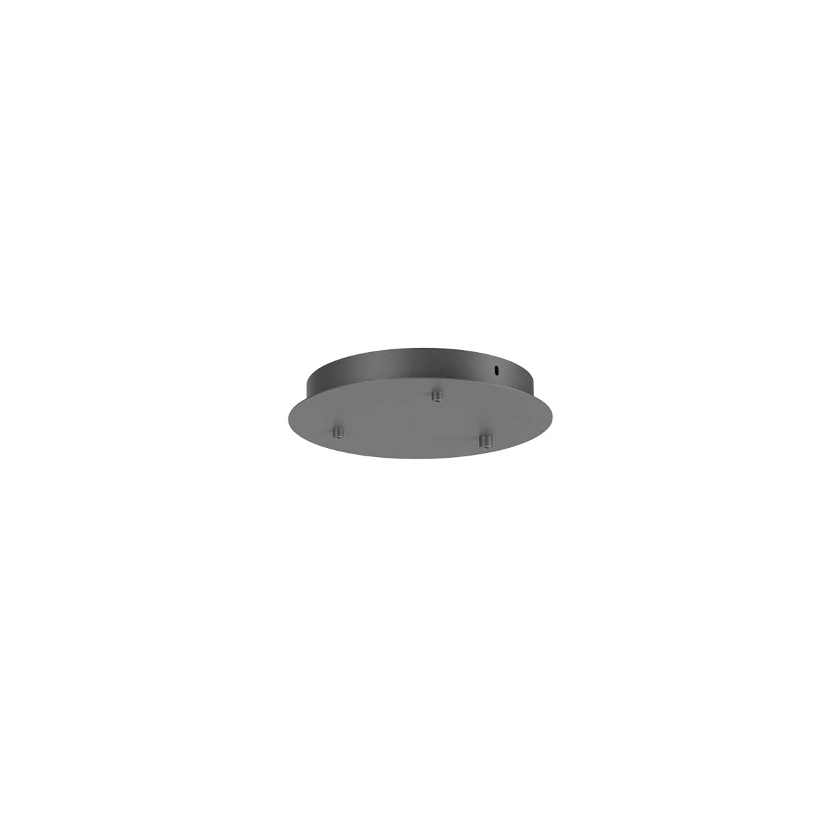 Rosoni LED Round 3 Lights Nero Opaco