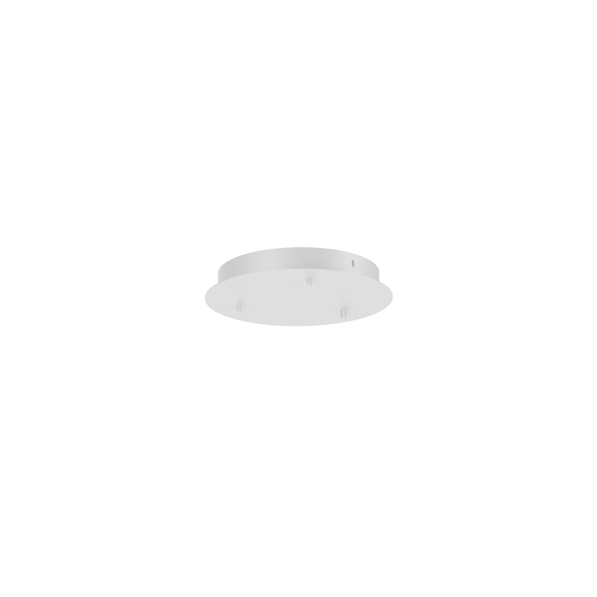 Rosoni LED Round 3 Lights Bianco Opaco