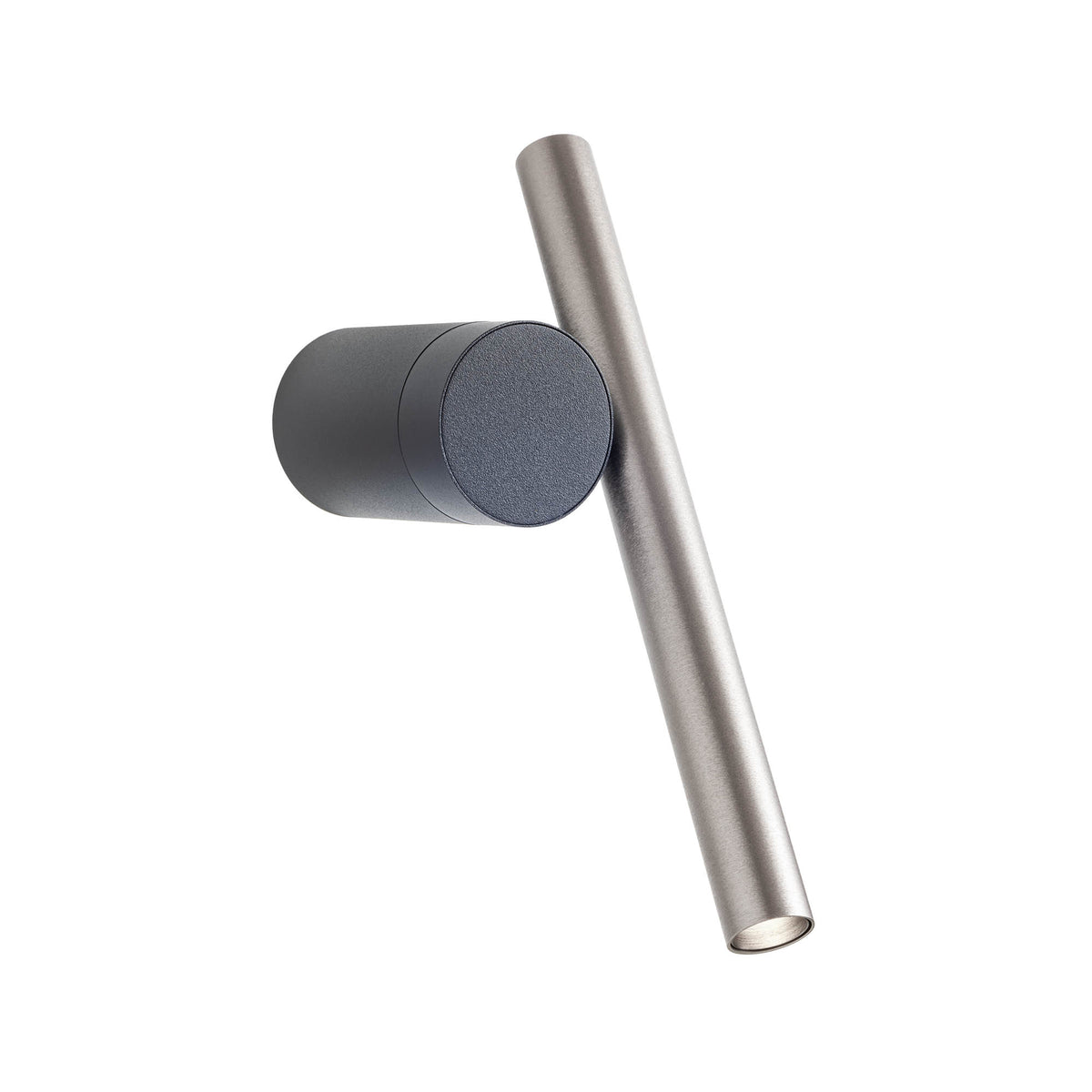 Praxi Wall lamp Wall lamp Nero Opaco/Foggy Nickel 2700K