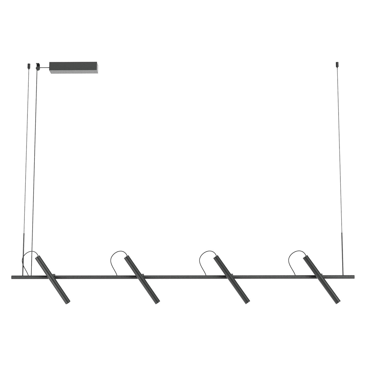Praxi Pendant lamp Pendant lamp Matt Fekete/Matt Fekete 2700K