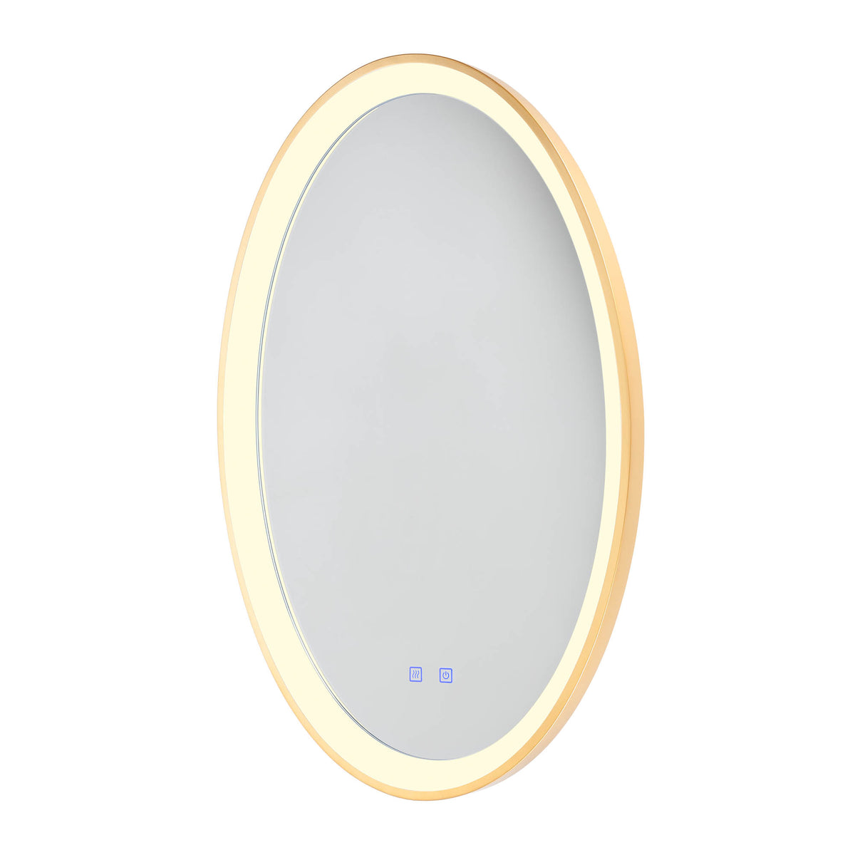 Vanity Mirror lamp Oval Oro Opaco