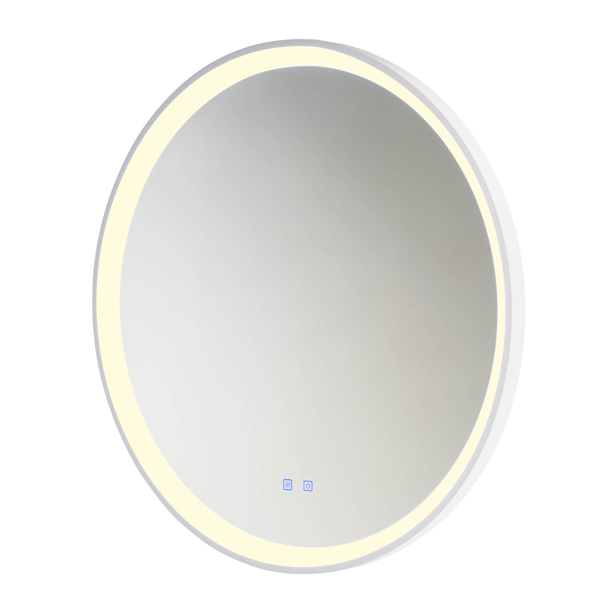 Vanity Mirror lamp Round Bianco Opaco