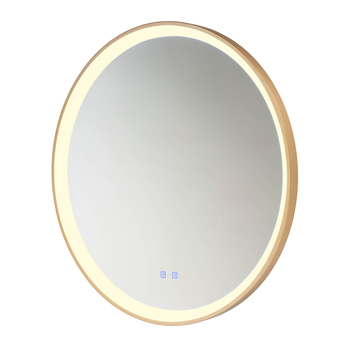 Vanity Mirror lamp Round Oro Opaco