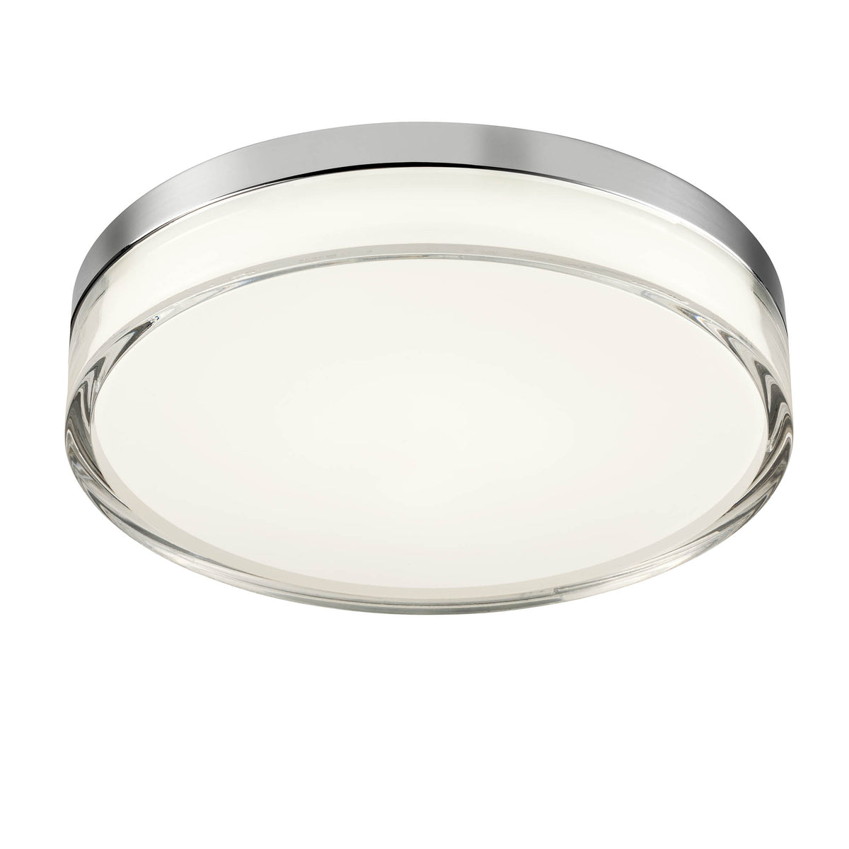 Frisbi Ceiling lamp Ø280 Cromo CCT