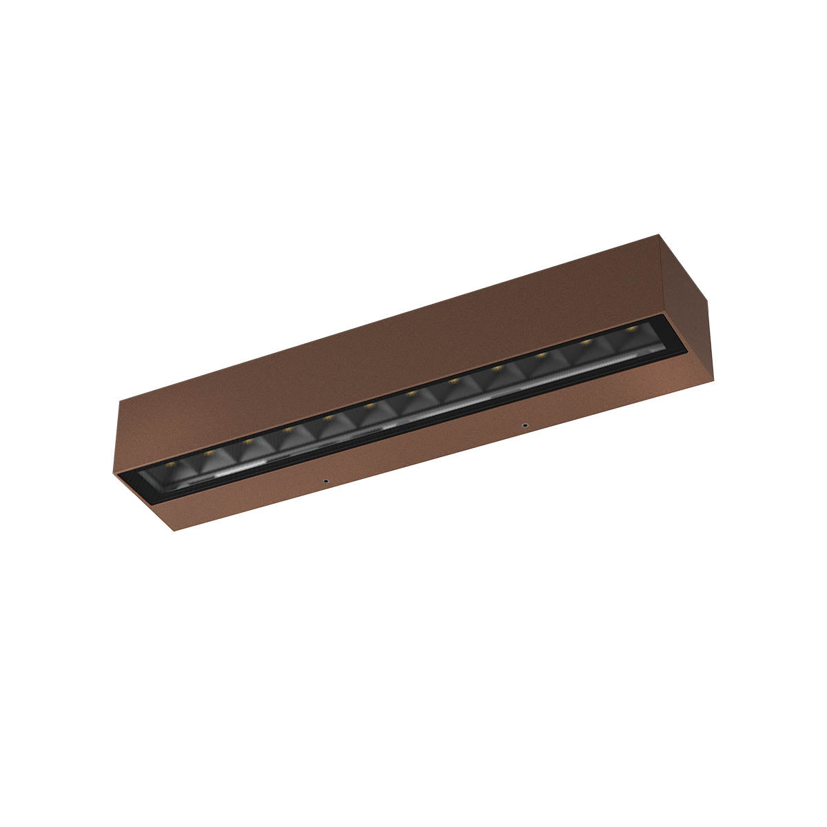 Aroos Wall lamp 380 Mm Single Emission Corten 3000K
