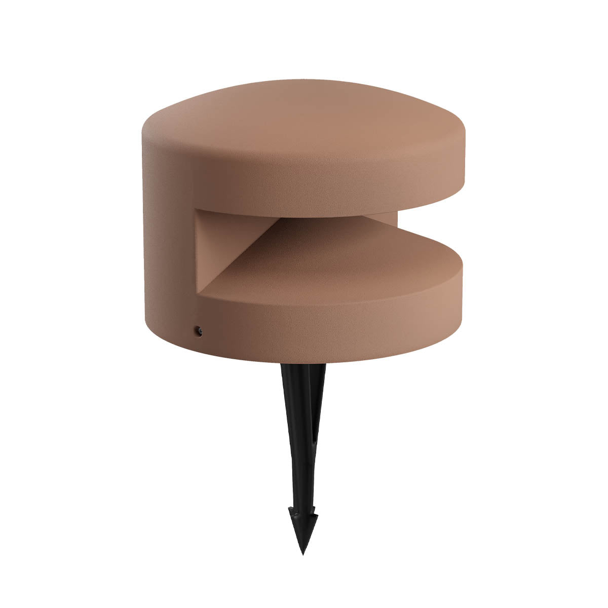 Cliff Bollard 180° Light Emission Ø250 220V Ac Terracotta 3000K