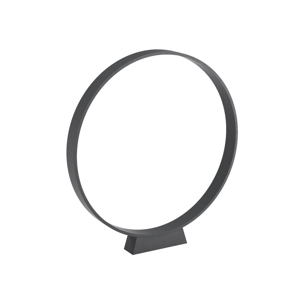 Oniro Wall bollard Bollard Ø600 Dark Grey 2700K