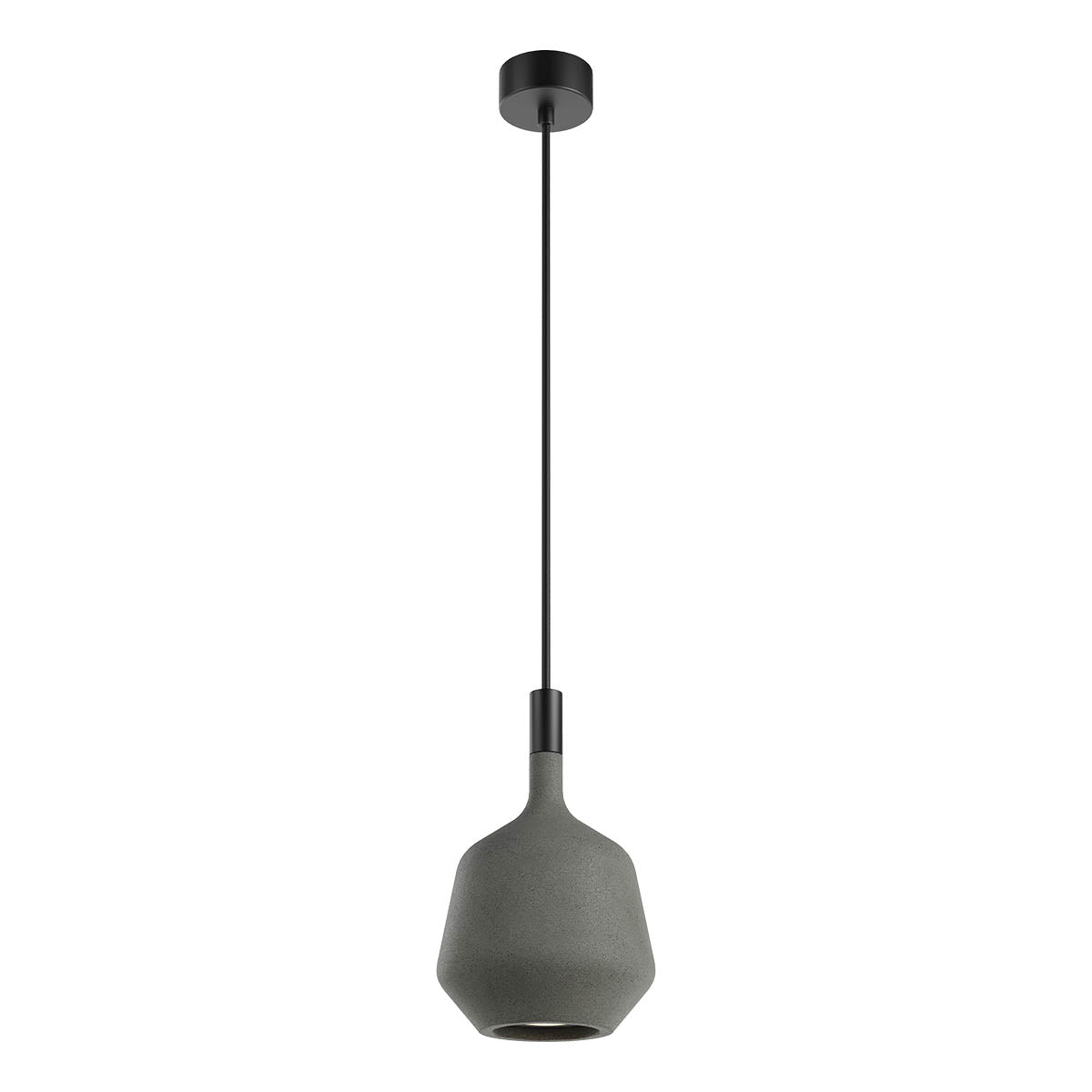 Potter Pendant lamp Heptagon Dark Grey
