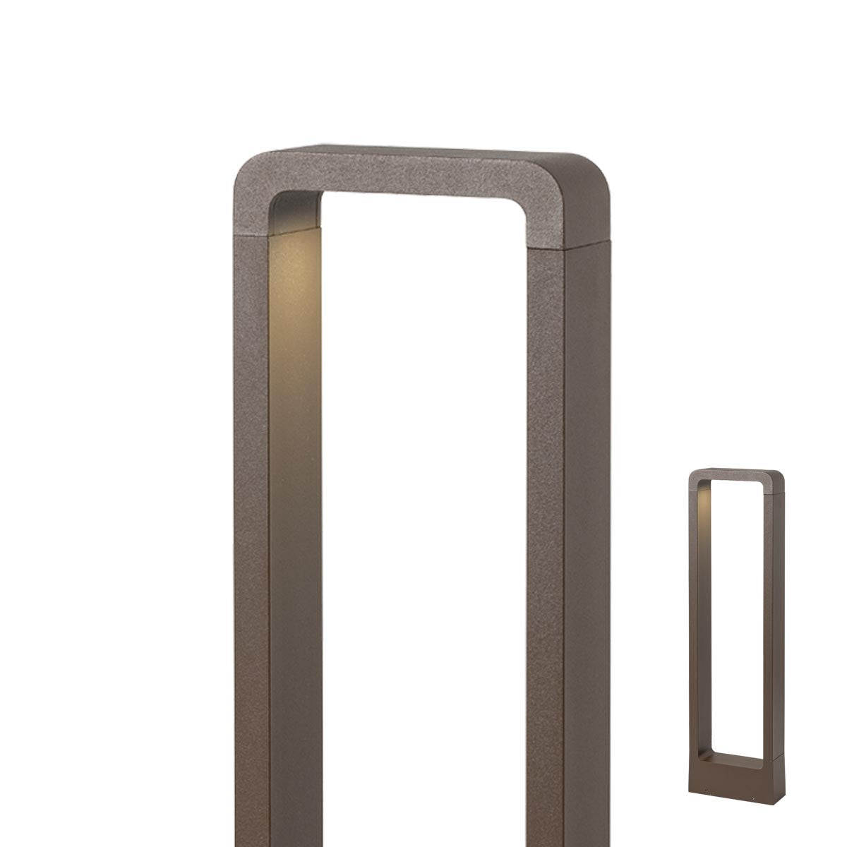 Radeon Bollard Bollard Dark Brown 3000K