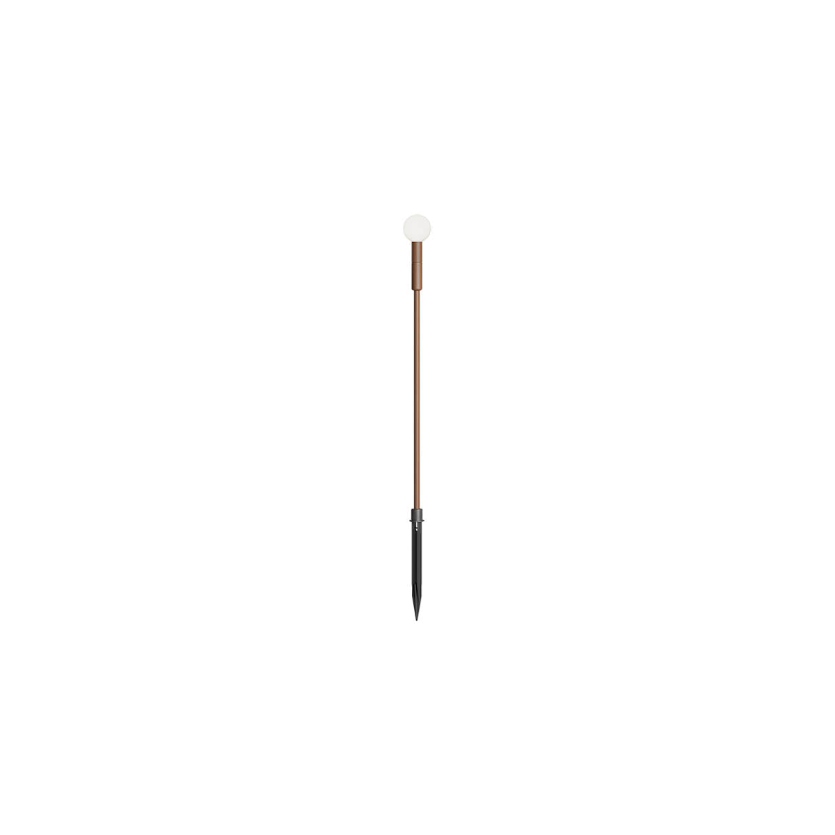 Torch Decorative Fixture 490 Mm Sphere Corten 2700K