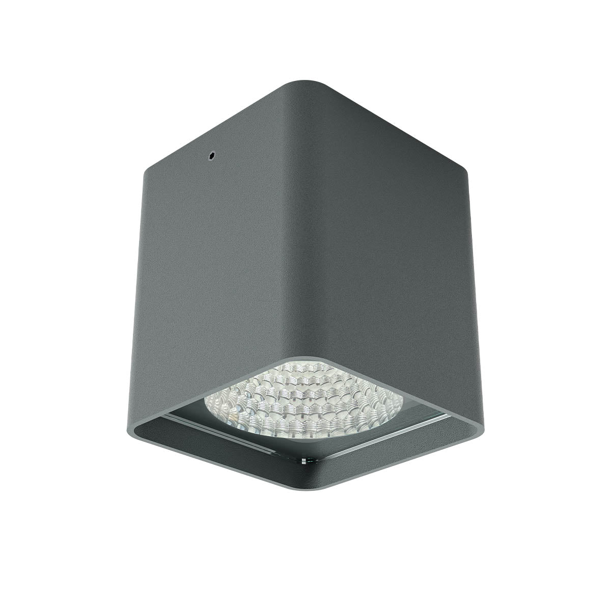 Xia Ceiling lamp 95 Mm Square Dark Grey 2700K