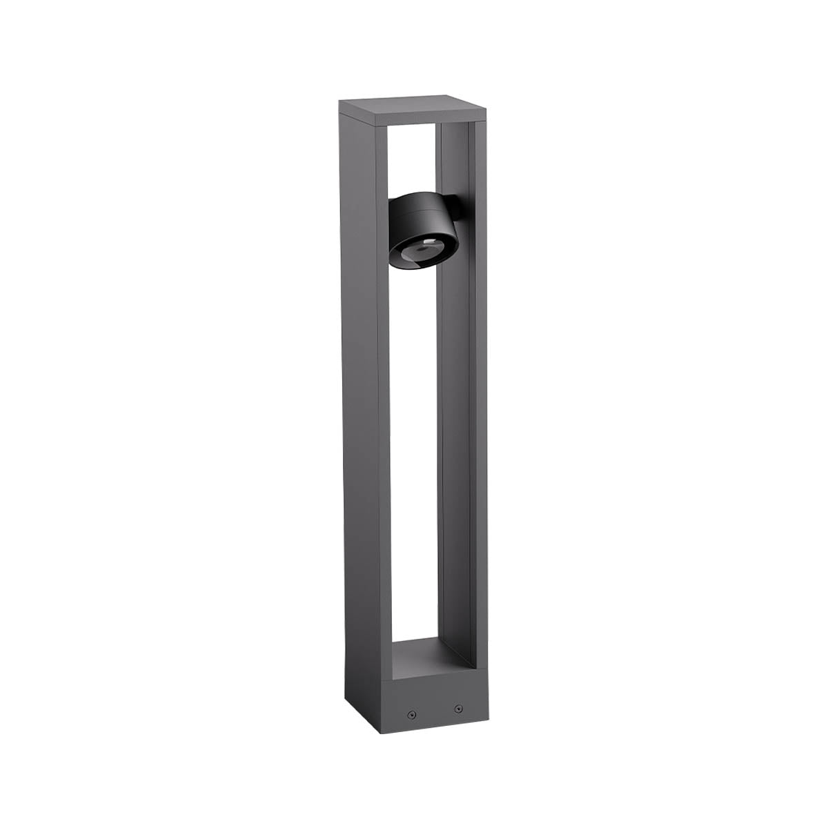 Xrock Bollard 220-240V AC 9W Dark Grey 3000K